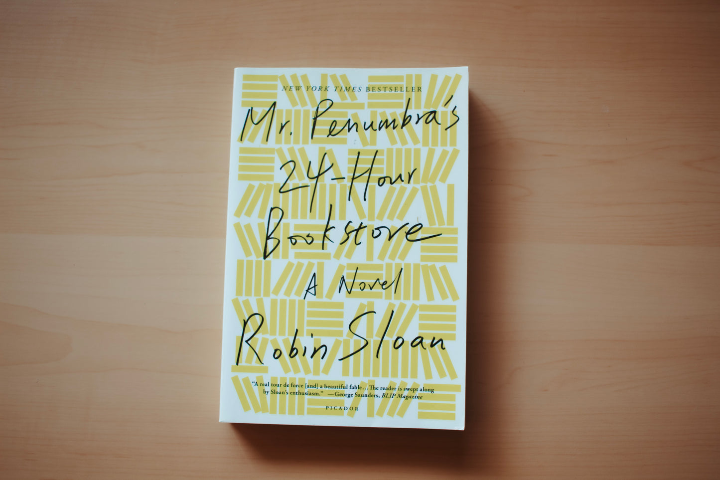Mr. Penumbra's 24-Hour Bookstore by Robin Sloan