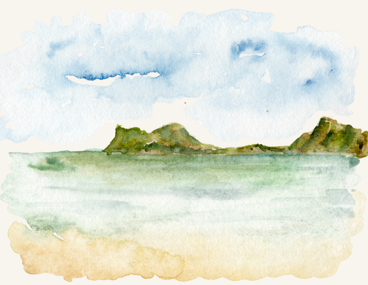 Bellows Beach Postcard