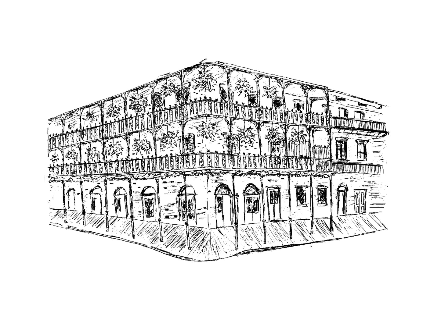 Custom Home/Building Illustration (Original Artwork)